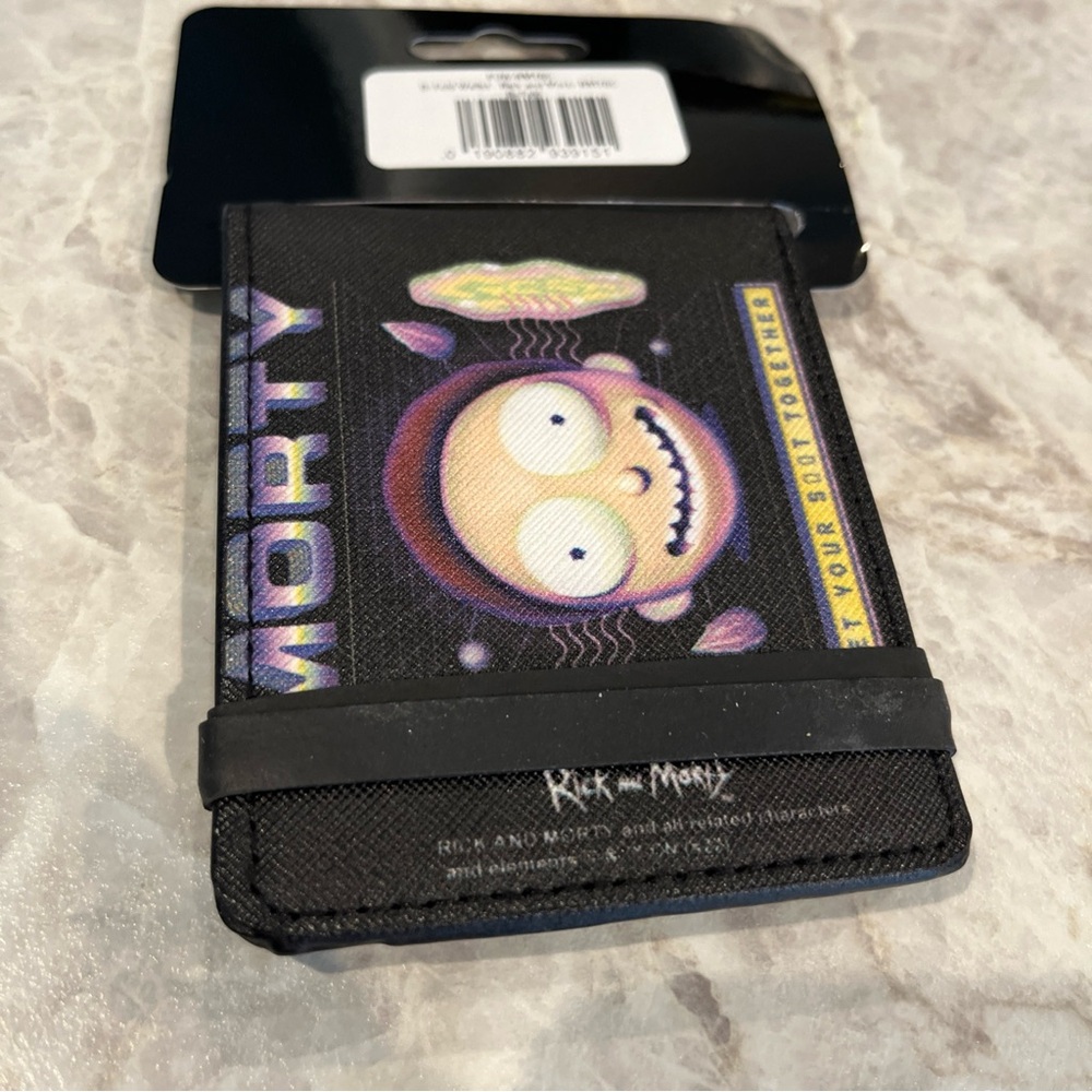 Buckle-Down Morty Black Wallet